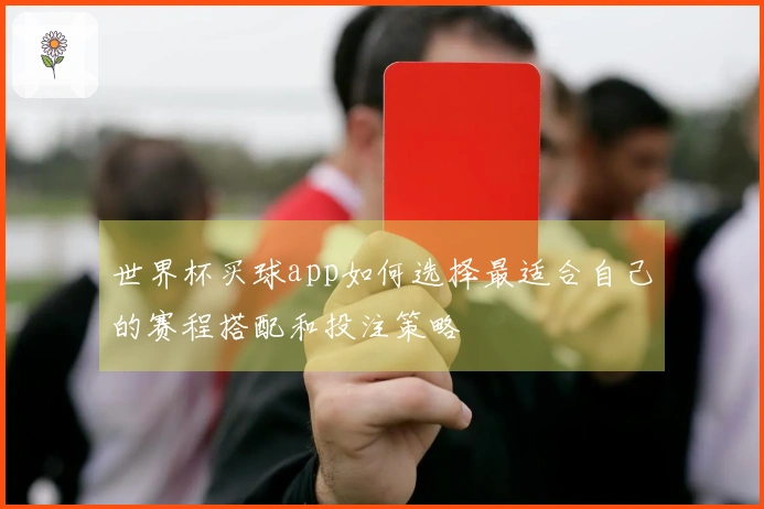 世界杯买球app如何选择最适合自己的赛程搭配和投注策略